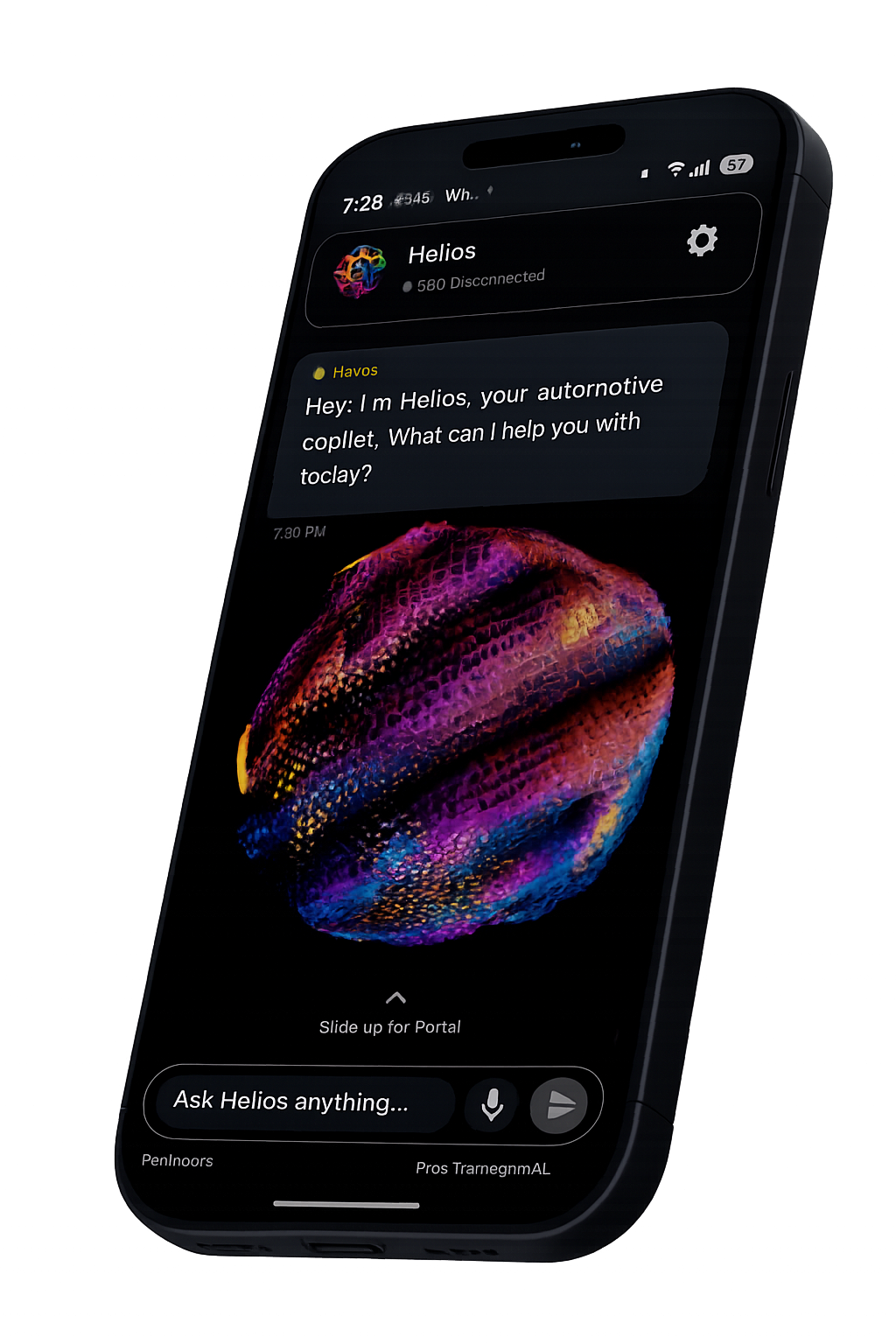 Helios experience art